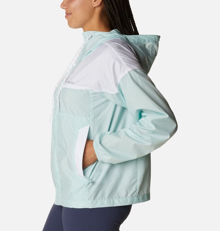 Columbia Flash Challenger Windbreaker Jakke Dame Turkis | 23741V