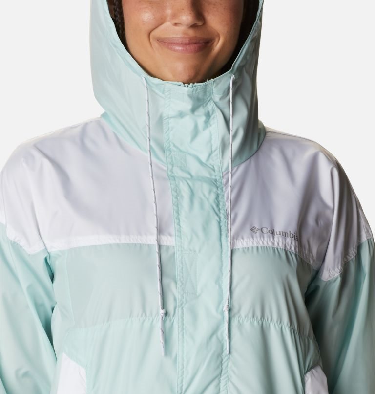 Columbia Flash Challenger Windbreaker Jakke Dame Turkis | 23741V