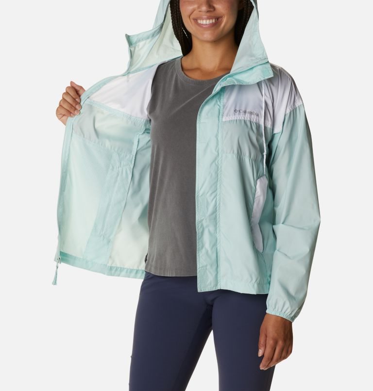 Columbia Flash Challenger Windbreaker Jakke Dame Turkis | 23741V