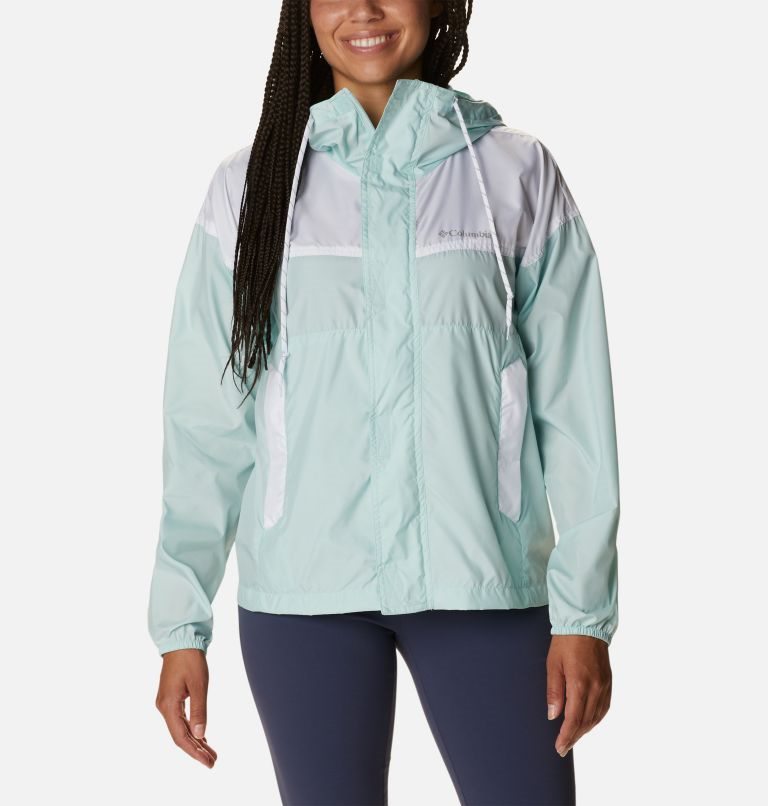 Columbia Flash Challenger Windbreaker Jakke Dame Turkis | 23741V