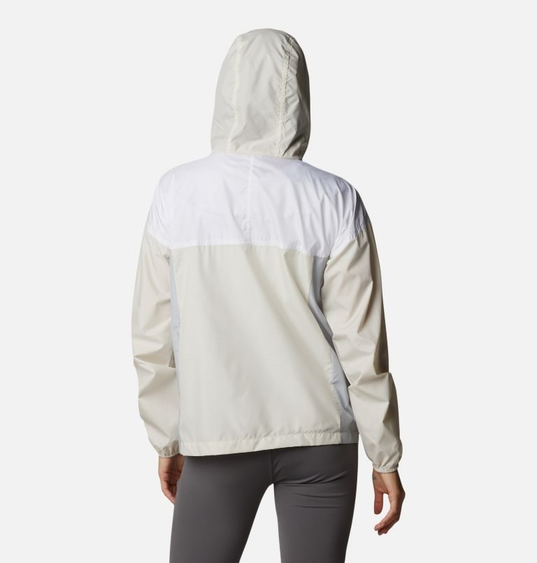 Columbia Flash Challenger Windbreaker Jakke Dame Beige | 30176D