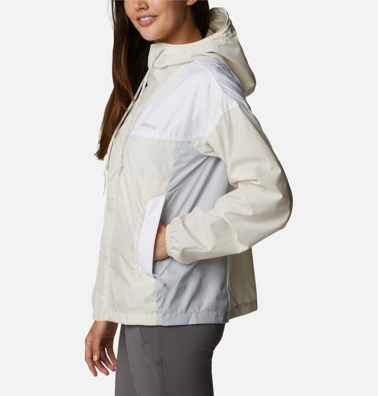 Columbia Flash Challenger Windbreaker Jakke Dame Beige | 30176D