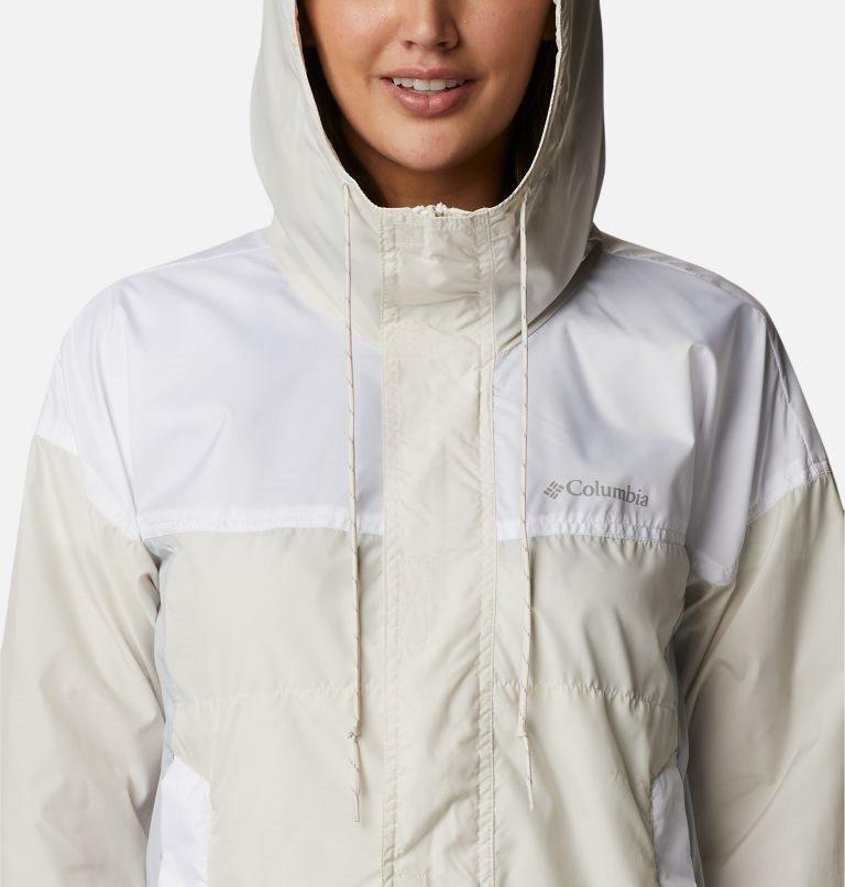 Columbia Flash Challenger Windbreaker Jakke Dame Beige | 30176D