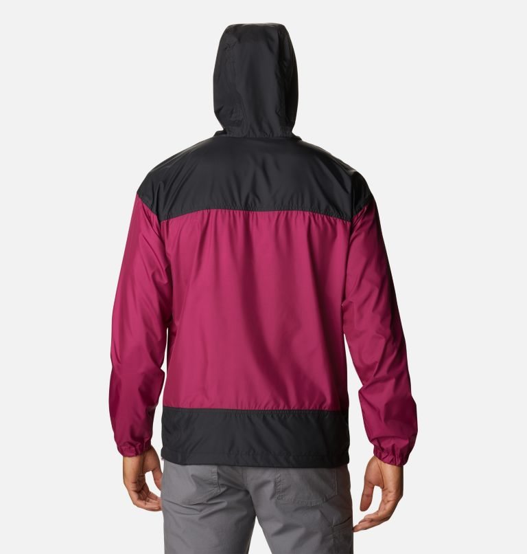 Columbia Flash Challenger Windbreaker Jakke Herre Fuchsia | 56319A