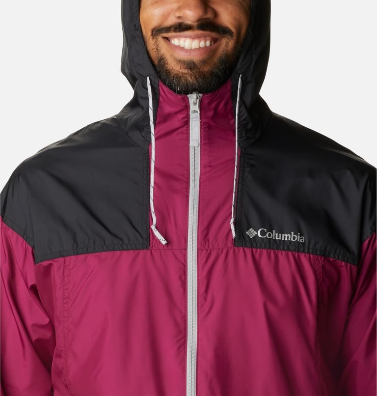 Columbia Flash Challenger Windbreaker Jakke Herre Fuchsia | 56319A