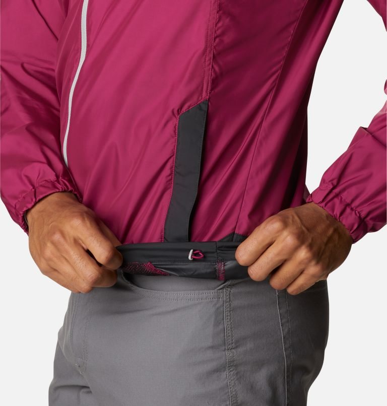 Columbia Flash Challenger Windbreaker Jakke Herre Fuchsia | 56319A