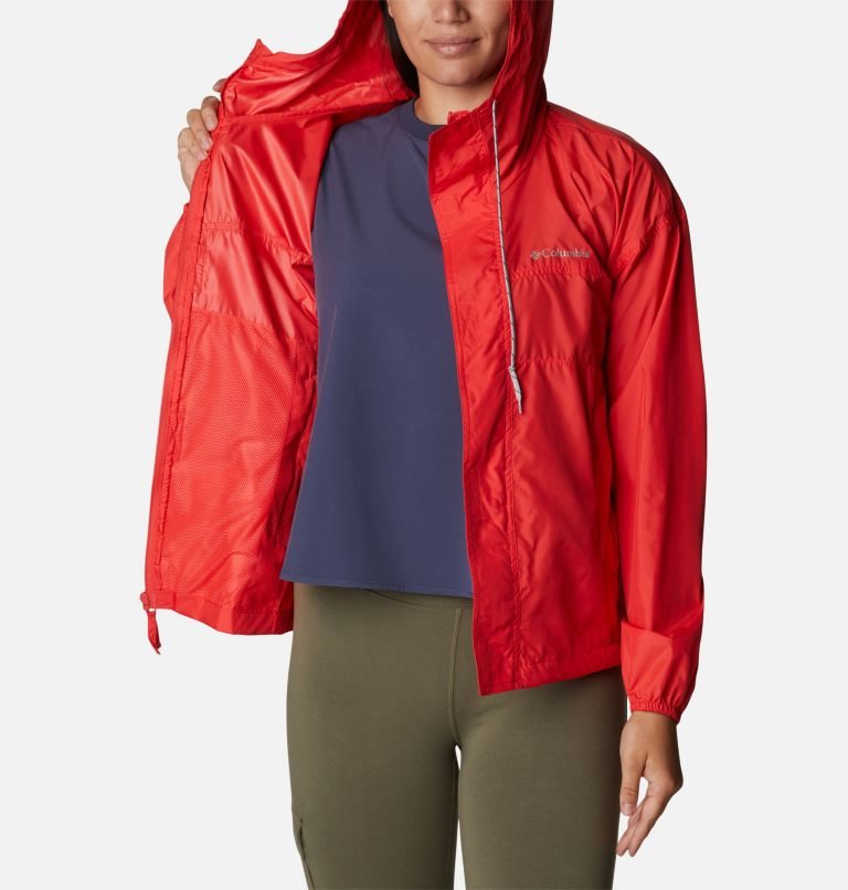 Columbia Flash Challenger Windbreaker Jakke Dame Rød | 78952H