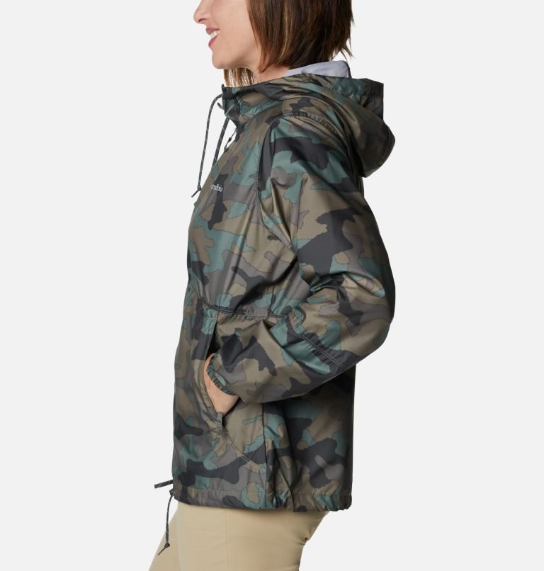 Columbia Flash Forward Printed Jakke Dame Camouflage | 18650N