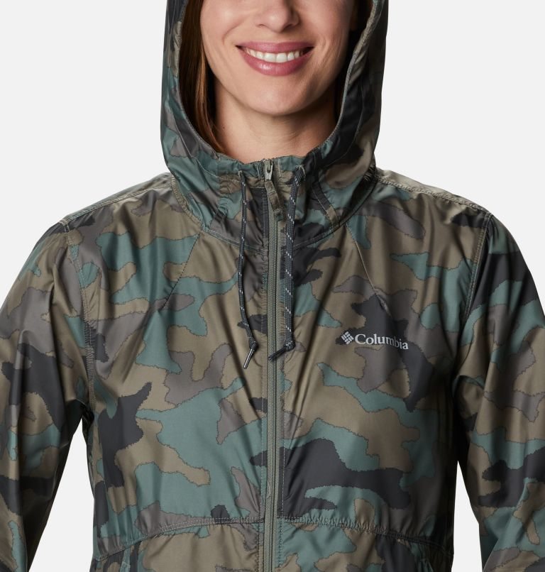 Columbia Flash Forward Printed Jakke Dame Camouflage | 18650N