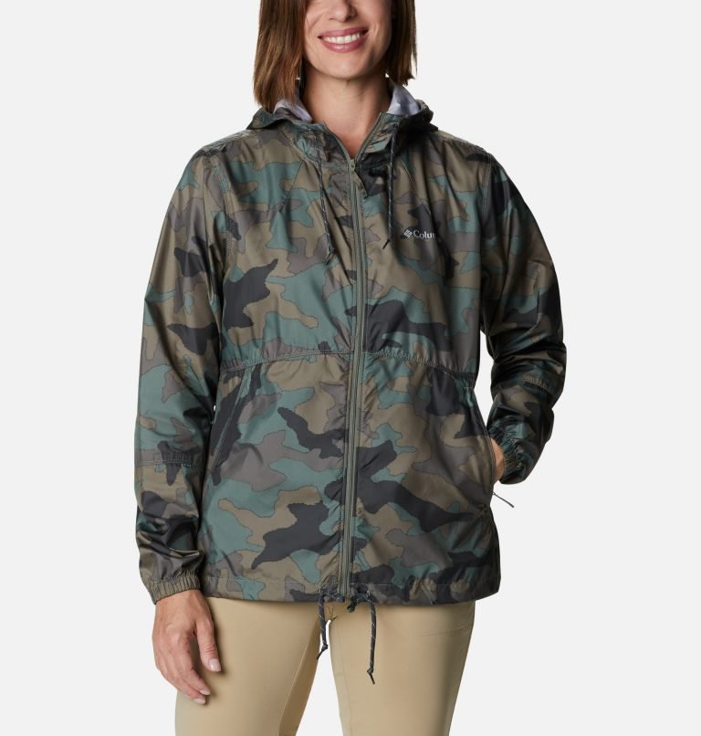 Columbia Flash Forward Printed Jakke Dame Camouflage | 18650N