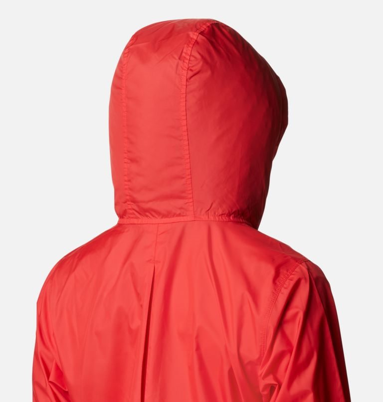 Columbia Flash Forward Windbreaker Jakke Dame Rød Korall | 54237R