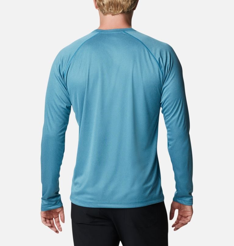 Columbia Fork Stream Heather Long Sleeve Gensere Herre Turkis | 69318X