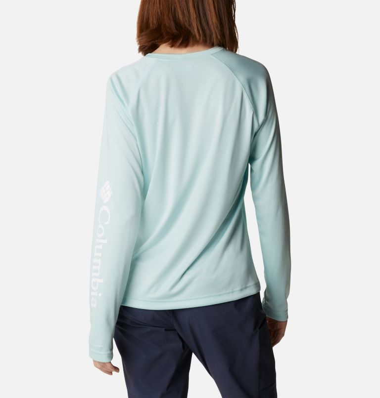 Columbia Fork Stream Long Sleeve Gensere Dame Turkis | 37904N