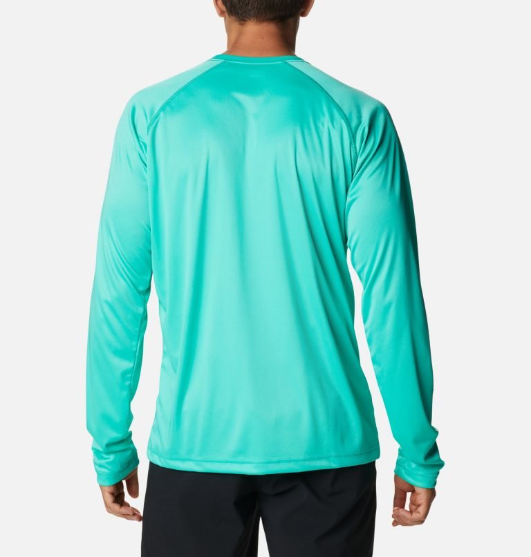 Columbia Fork Stream Long Sleeve Gensere Herre Turkis | 46982G