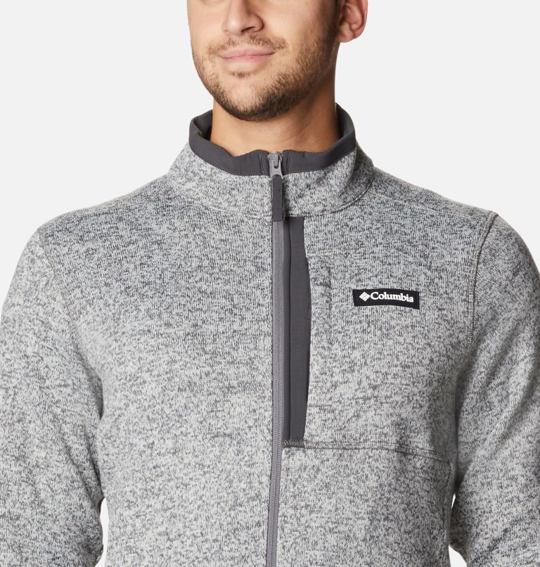 Columbia Genser Weather Full Zip Fleecejakker Herre Grå | 50934Q