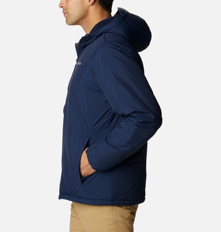 Columbia Grand Wall Sherpa Jakke Herre Marineblå | 86247A