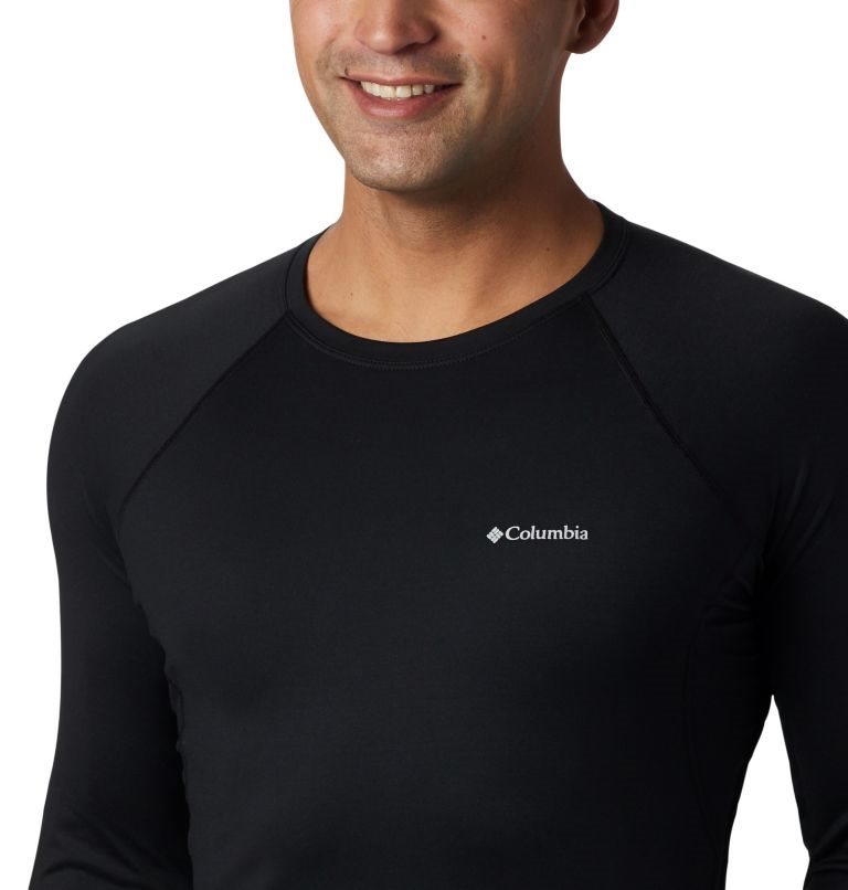 Columbia Heavyweight Stretch Baselayer Gensere Herre Svarte | 91205S