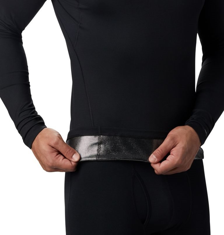 Columbia Heavyweight Stretch Baselayer Gensere Herre Svarte | 91205S