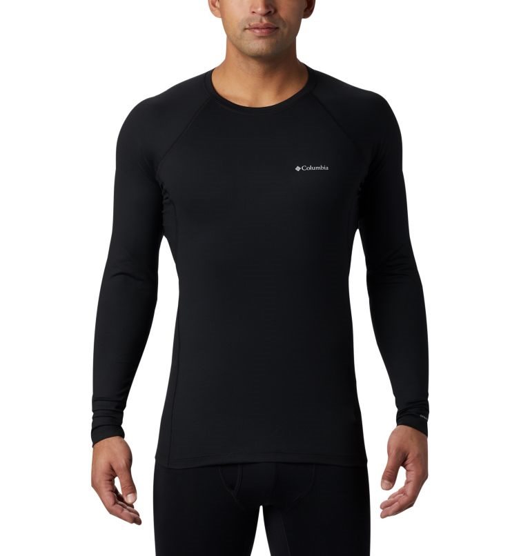 Columbia Heavyweight Stretch Baselayer Gensere Herre Svarte | 91205S