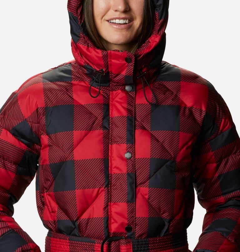 Columbia Icy Heights Belted Jakke Dame Rød | 64398F