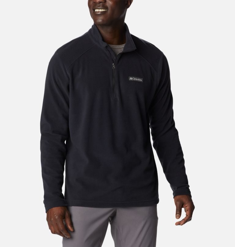 Columbia Lake Aloha Half Zip Fleece Gensere Herre Svarte | 40291H