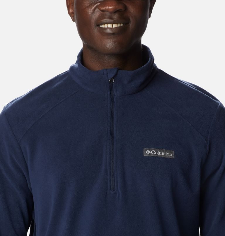 Columbia Lake Aloha Half Zip Fleece Gensere Herre Marineblå | 93720F