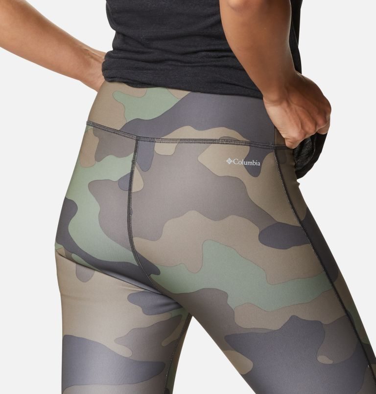 Columbia Lodge Print 7/8 Tights Dame Camouflage | 49763U