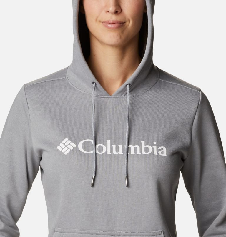 Columbia Logo Hettegensere Dame Lyse Grå | 62137Q