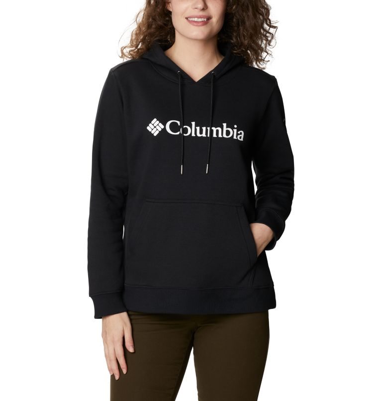 Columbia Logo Hettegensere Dame Svarte | 69802G