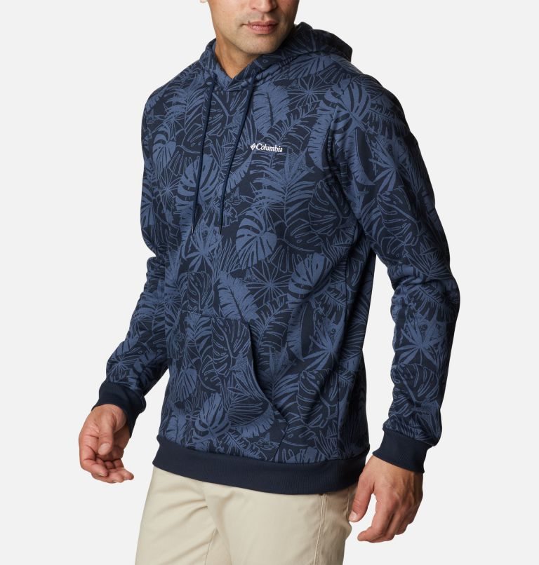 Columbia Logo Printed Hettegensere Herre Marineblå | 78563I