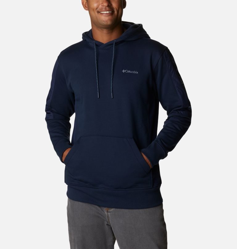 Columbia Minam River Pullover Hettegensere Herre Marineblå | 27695C