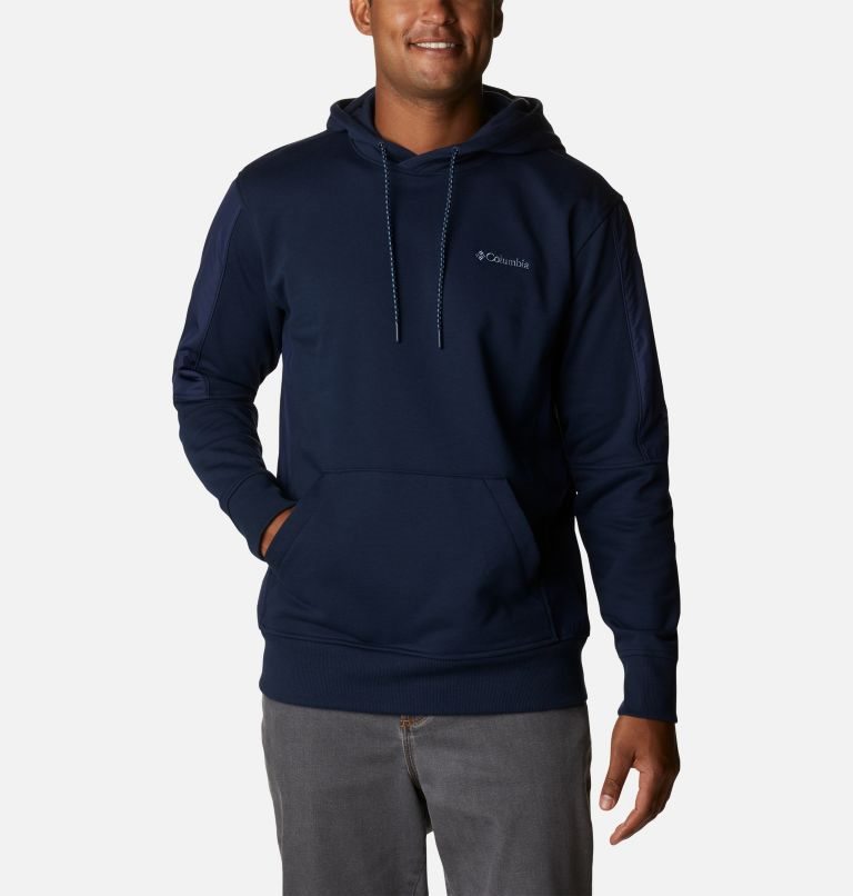 Columbia Minam River Pullover Hettegensere Herre Marineblå | 27695C