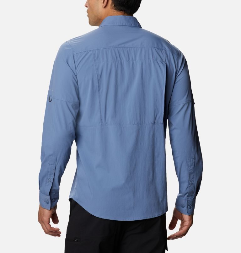 Columbia Newton Ridge Long Sleeve Skjorte Herre Blå | 25609Q