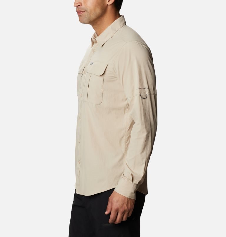 Columbia Newton Ridge Long Sleeve Skjorte Herre Pisket Krem | 50789D