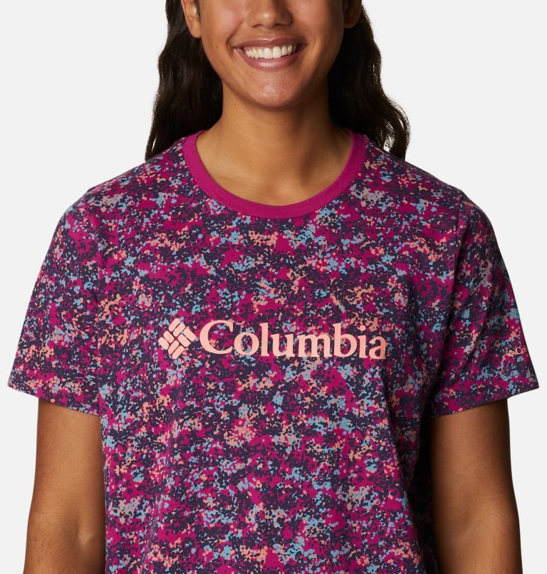 Columbia North Cascades Printed T-skjorte Dame Multicolor | 27863I