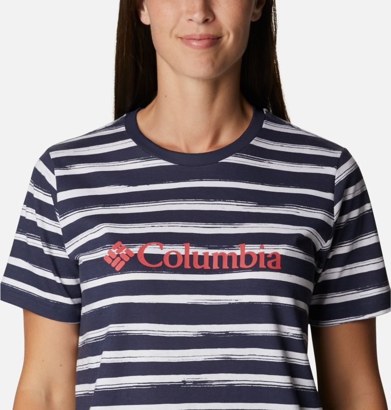 Columbia North Cascades Printed T-skjorte Dame Stripete | 35489O