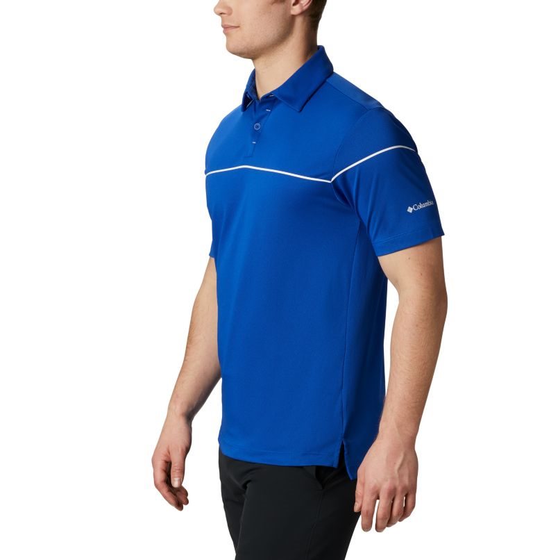 Columbia Omni-Wick Breaker Golf Polo T Skjorte Herre Blå | 27318Z