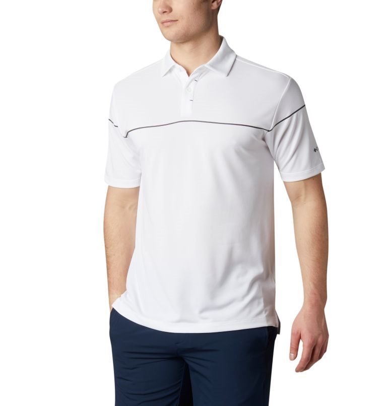 Columbia Omni-Wick Breaker Golf Polo T Skjorte Herre Hvite | 92630B