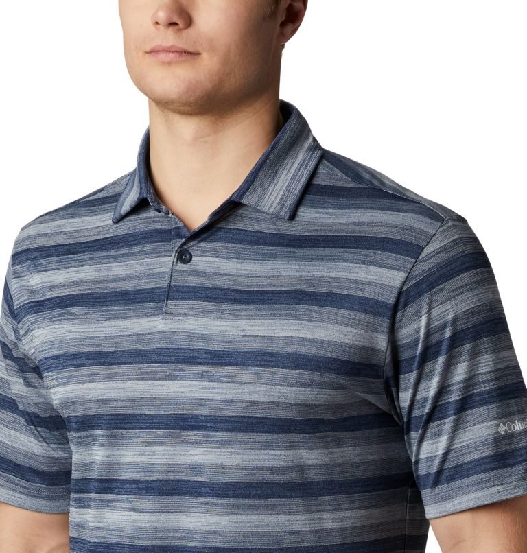 Columbia Omni-Wick Chatter Polo T Skjorte Herre Stripete | 85217F