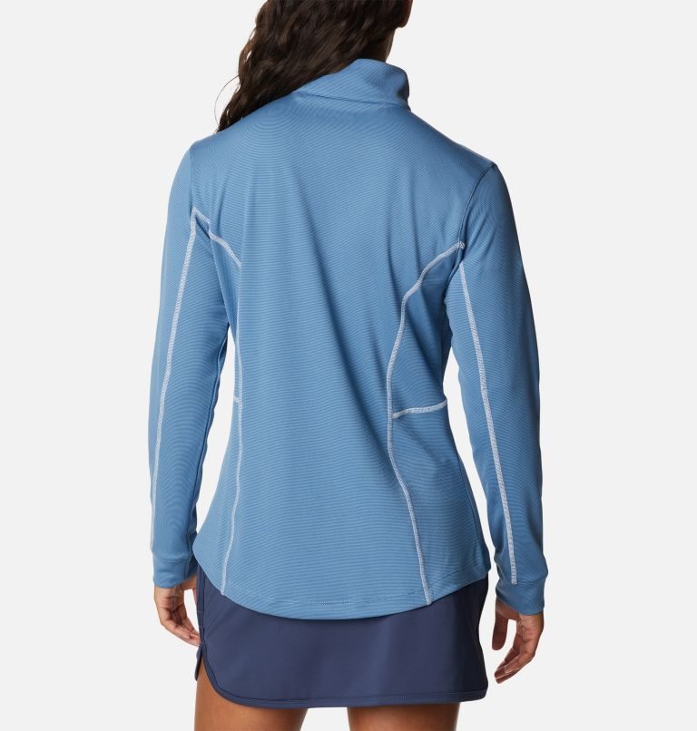 Columbia Omni-Wick Shotgun Quarter-Zip Gensere Dame Blå | 59276W