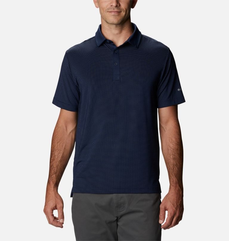 Columbia Omni-Wick Sunday Polo T Skjorte Herre Marineblå | 67209V