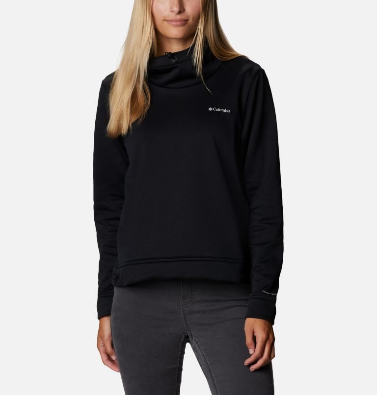 Columbia Out-Shield Dry Fleece Hettegensere Dame Svarte | 20541R