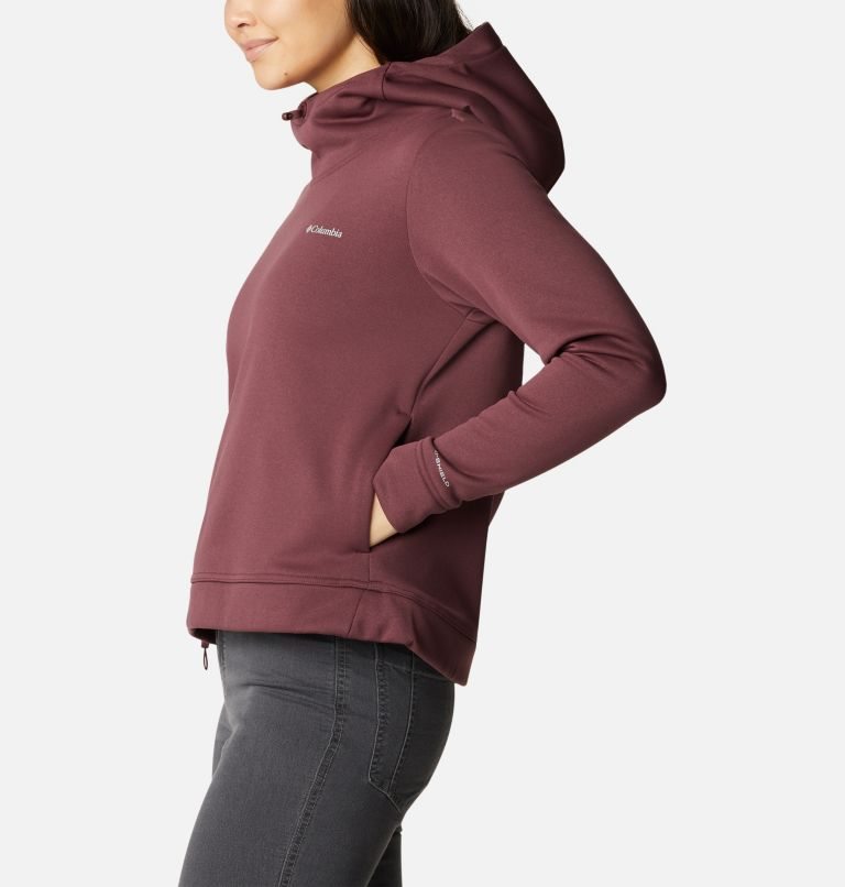 Columbia Out-Shield Dry Fleece Hettegensere Dame Burgunder | 37948A