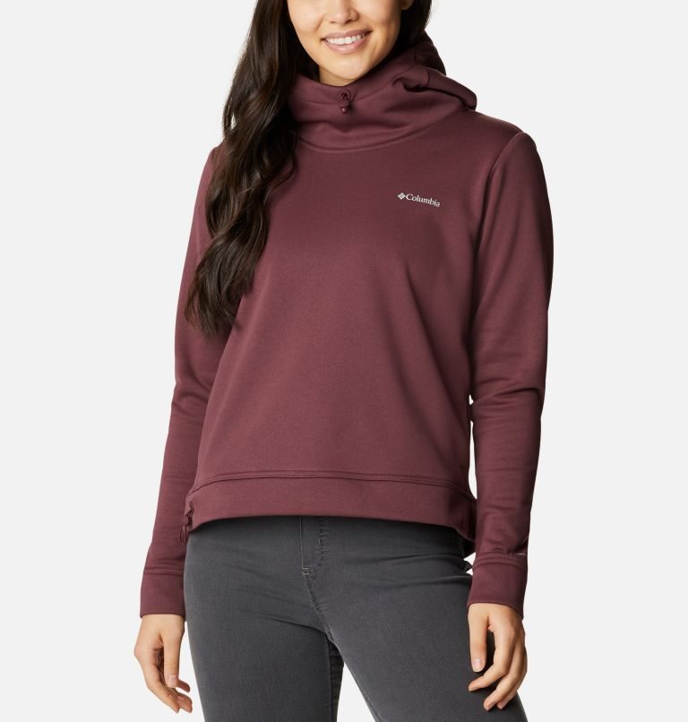 Columbia Out-Shield Dry Fleece Hettegensere Dame Burgunder | 37948A