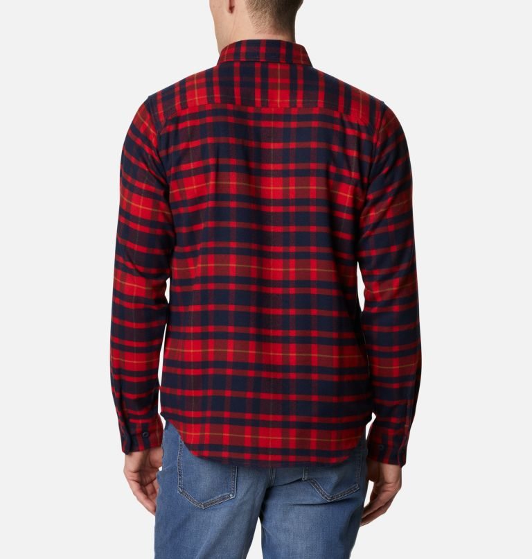 Columbia Outdoor Elements II Flannel Skjorte Herre Rød | 80129D