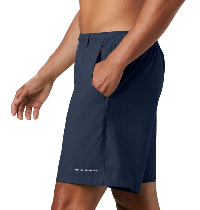 Columbia PFG Backcast III Vann Shorts Herre Marineblå | 87261Q