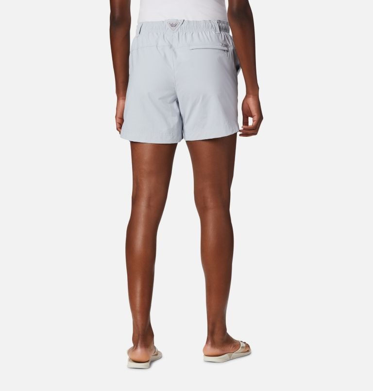 Columbia PFG Backcast Vann Shorts Dame Lyse Grå | 32461S