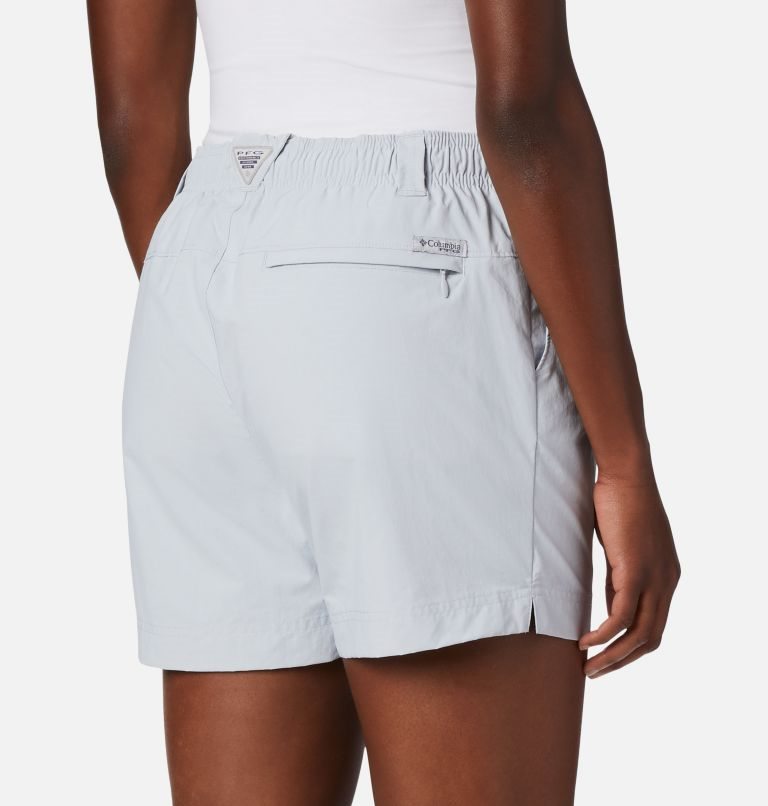 Columbia PFG Backcast Vann Shorts Dame Lyse Grå | 32461S