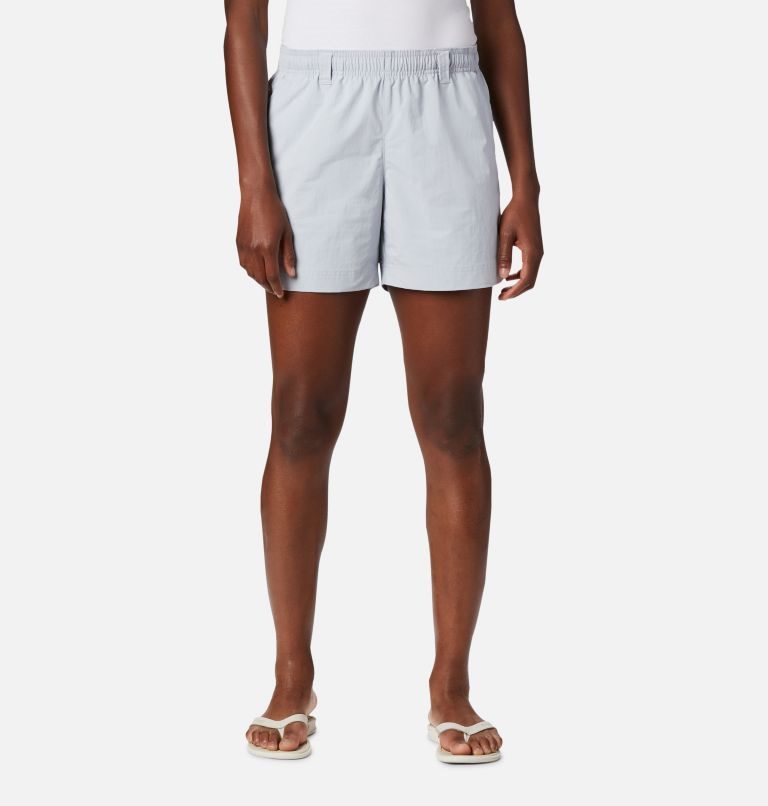 Columbia PFG Backcast Vann Shorts Dame Lyse Grå | 32461S