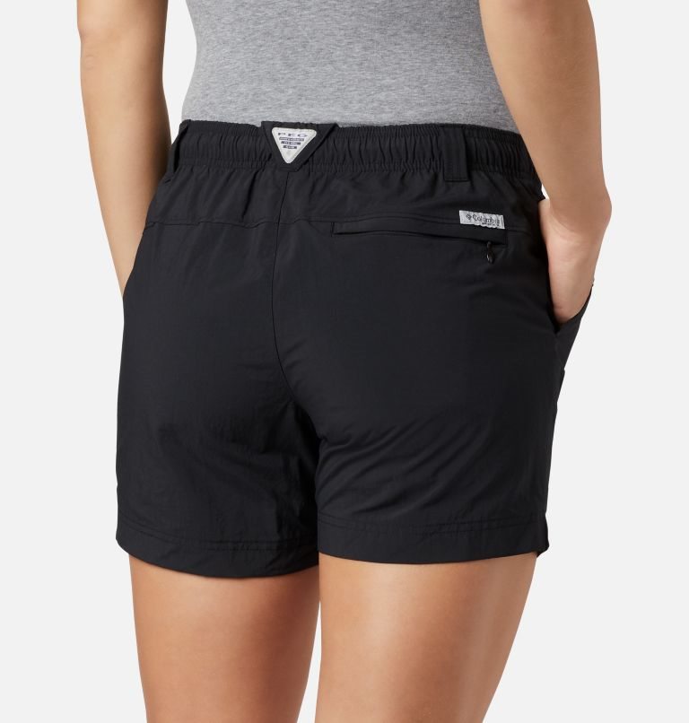 Columbia PFG Backcast Vann Shorts Dame Svarte | 25640O